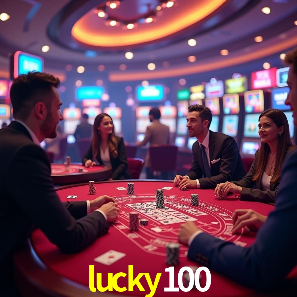 Interface do App lucky100